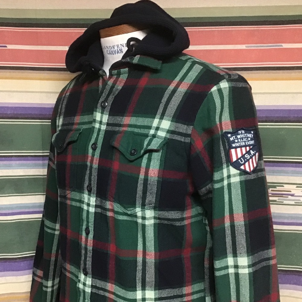 EUC POLO Mt Whitney flannel sz L